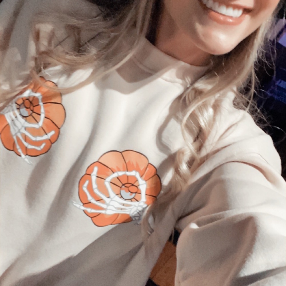 Pumpkin sweatshirt